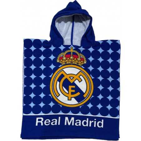 Poncho de bain Real Madrid à capuche - New discount.com