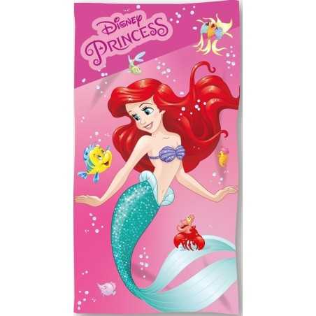 Asciugamano da spiaggia o telo da bagno Princesse Ariel Disney - Ne...
