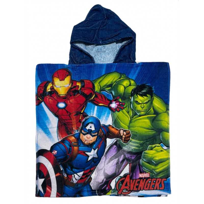 Avengers Marvel cotton hooded bath poncho, New discount.com, Nouvea...