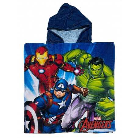 Poncho de bain Avengers Marvel à capuche en coton - New discount.com
