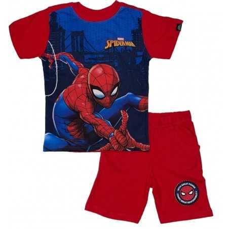 Ensemble T-shirt avec Short Spider-man Marvel