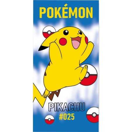 Serviette de plage ou drap de bain Pokémon en coton - New discount.com