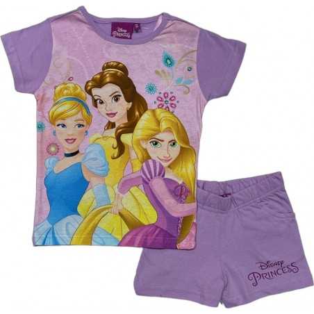 Ensemble T-shirt avec Short Princesse Disney