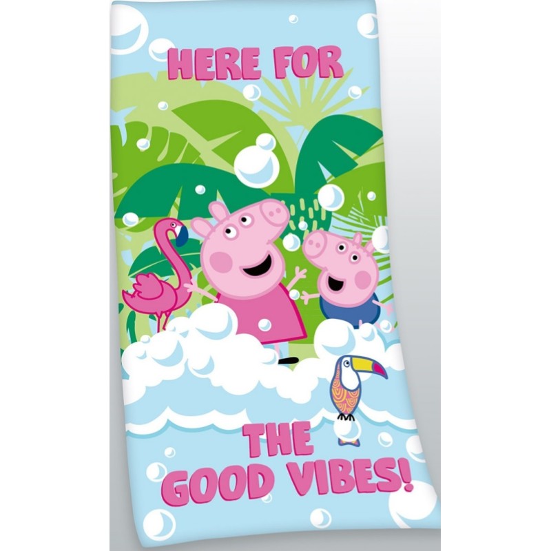 Peppa Pig toalla de playa o toalla de baño -New discount.com