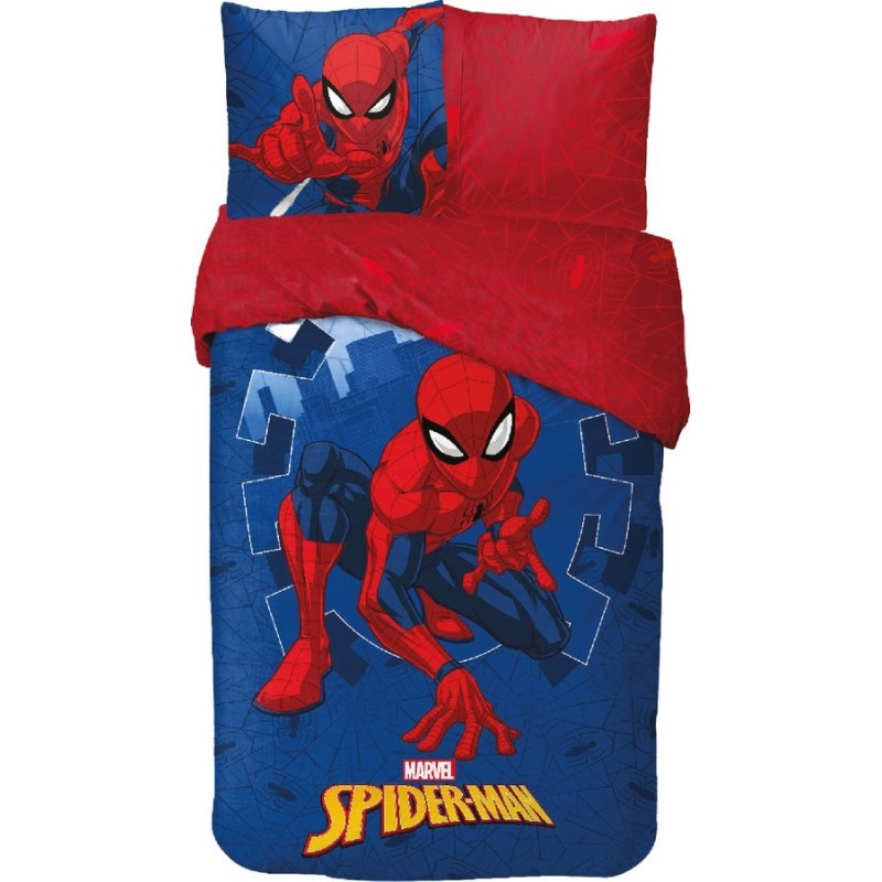 Spider-Man Bettwäscheset Aus Baumwolle - New discount.com