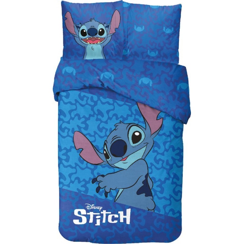 Stitch duvet cover set In cotton, New discount.com, Nouveautés chez...