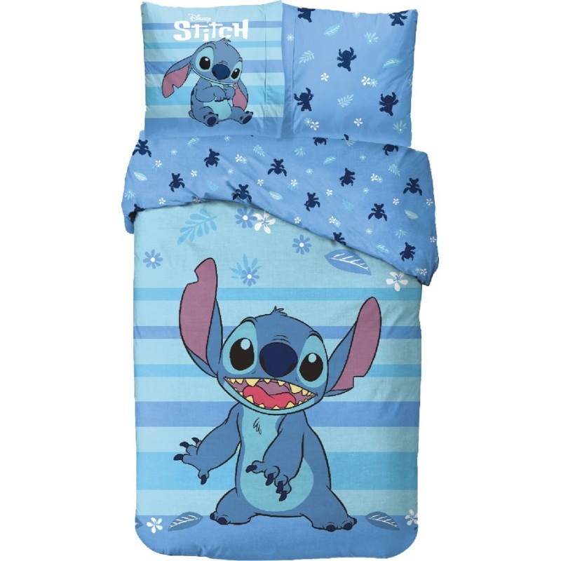 Stitch duvet cover set In cotton, New discount.com, Nouveautés chez...
