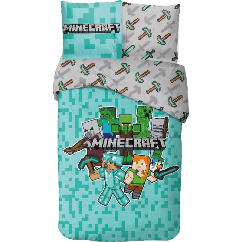 Set copripiumino Minecraft - New discount.com