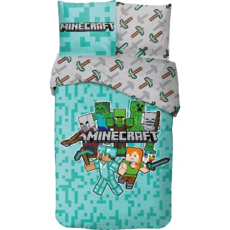 Juego de funda de colcha Minecraft -New discount.com