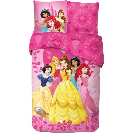 Juego de funda nórdica Princess Disney en algodón -New discount.com