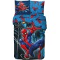 Parure de lit Spiderman - housse de couette Spider-Man En coton - N...