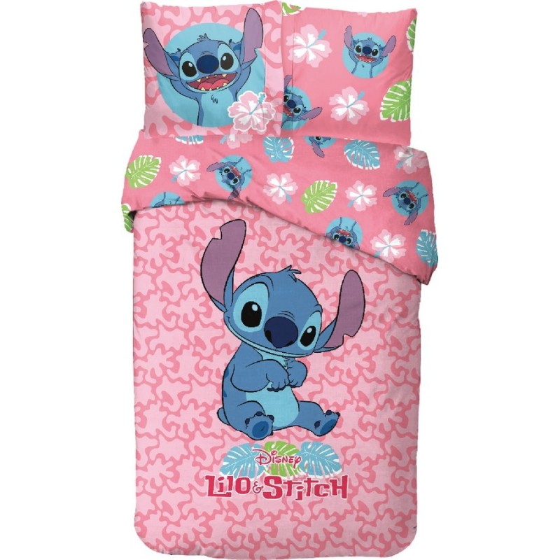 Juego de funda nórdica Stitch en algodón -New discount.com