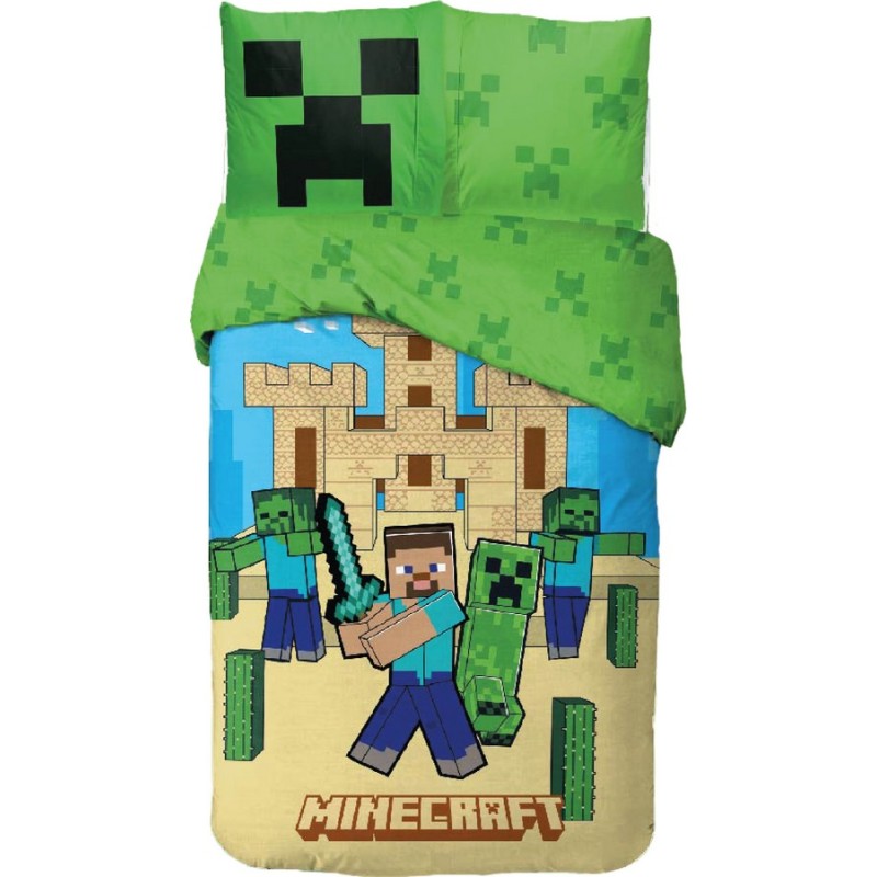 Set copripiumino Minecraft - New discount.com
