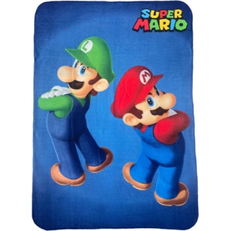 Plaid Polaire Super Mario Bros - New discount.com