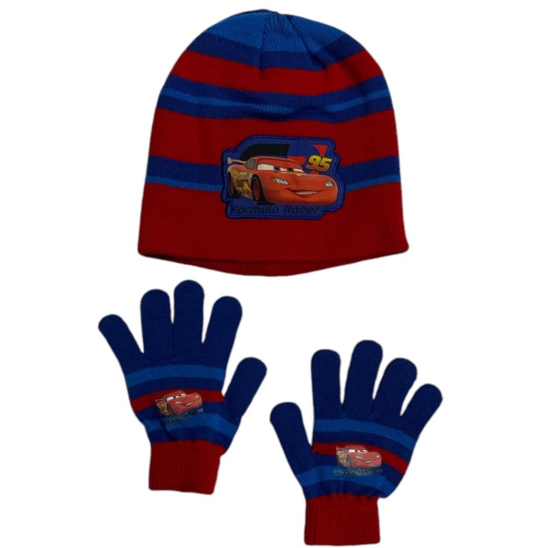 Set de 2 piezas de sombrero + guantes Cars Disney -New discount.com