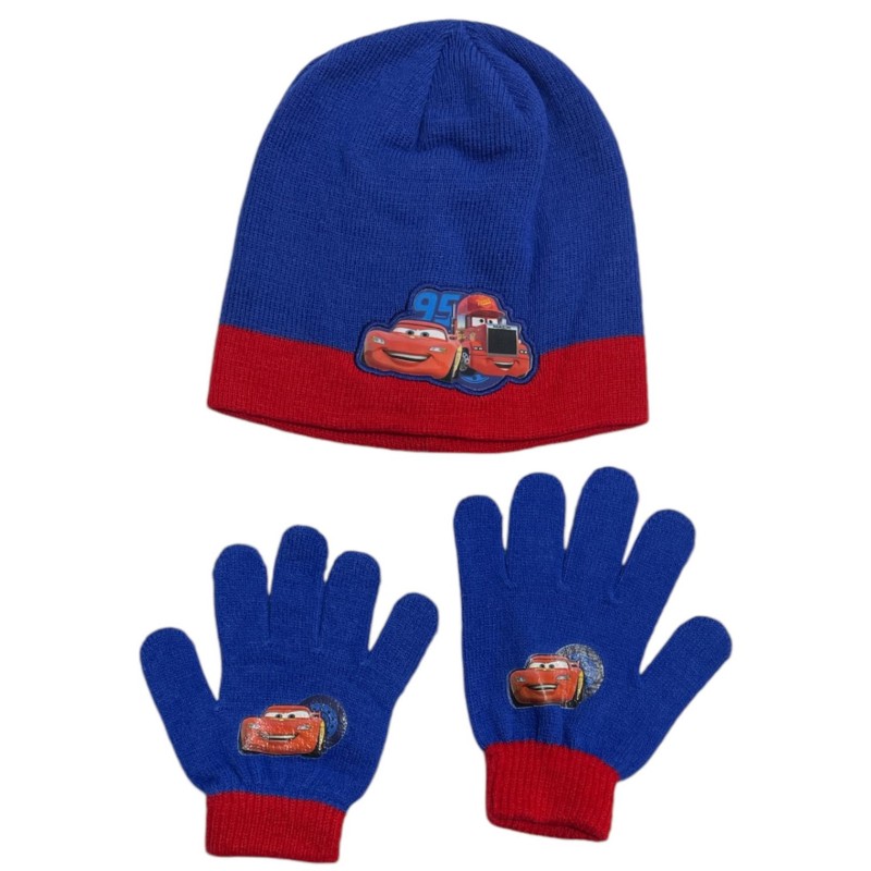 Set 2 pièces Cars bonnet et gants Cars - New discount.com