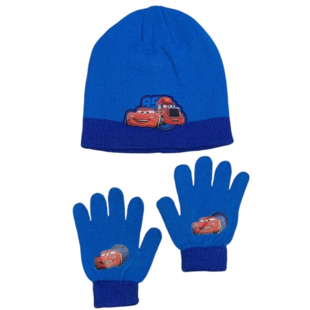 Set 2 Stück Cars Mütze und Handschuhe Cars
