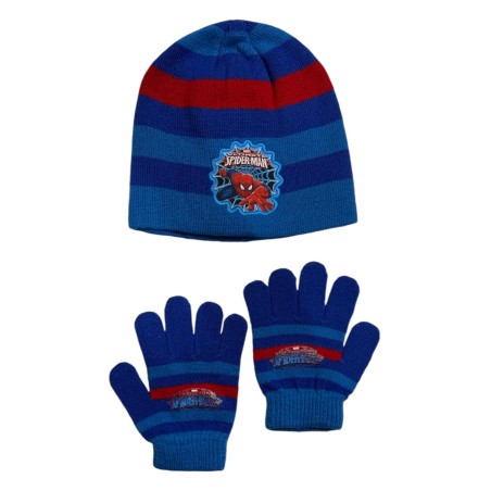 Conjunto de guantes de spiderman y guantes de spiderman.