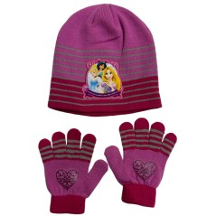 Conjunto de guantes y gorro de princesa 780-088 -New discount.com