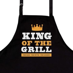 King Of The Grill kitchen apron, New discount.com, Nouveautés chez ...