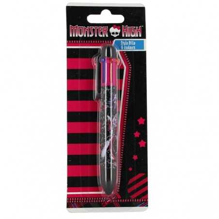 Stylo Bille à 6 couleurs Monster High - New discount.com