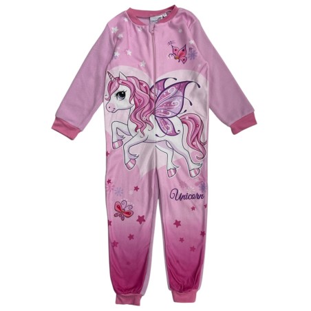 Pijama mono polar de Unicornio