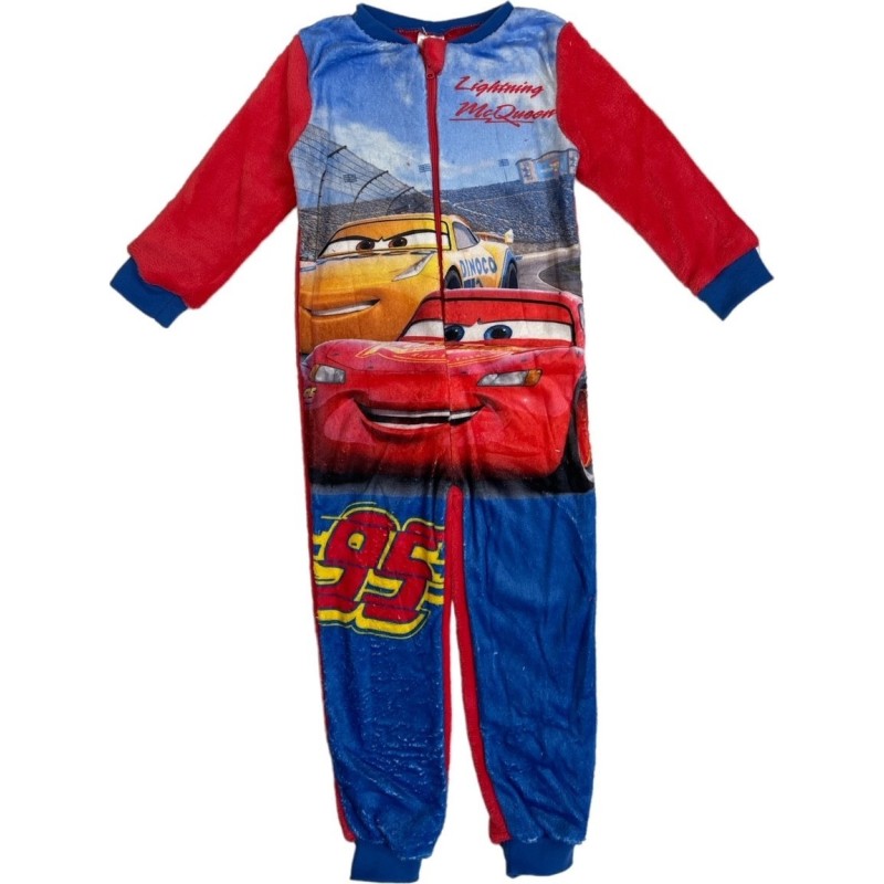 Pyjama combinaison Cars Dsiney en coral - New discount.com