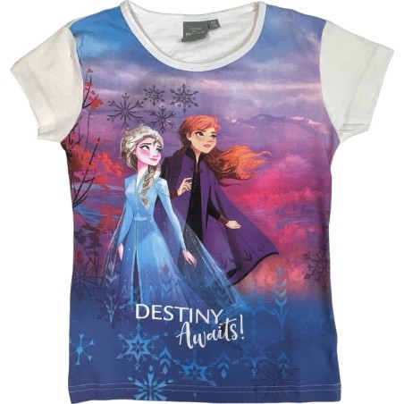 T-shirt manches courtes Frozen 2 - New discount.com