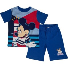 Set T-Shirt + Shorts Mickey Mouse Disney, New discount.com, Nouveau...