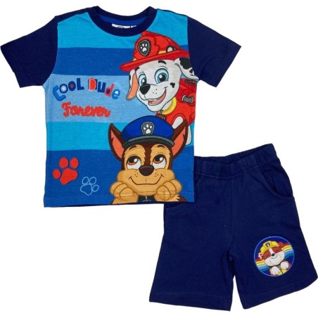 Ensemble T-shirt Paw Patrol + Short Paw Patrol - New discount.com