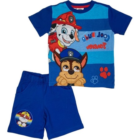 Camiseta + conjunto Paw Patrol corto