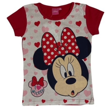 T-shirt Minnie Disney Manche Courtes - New discount.com