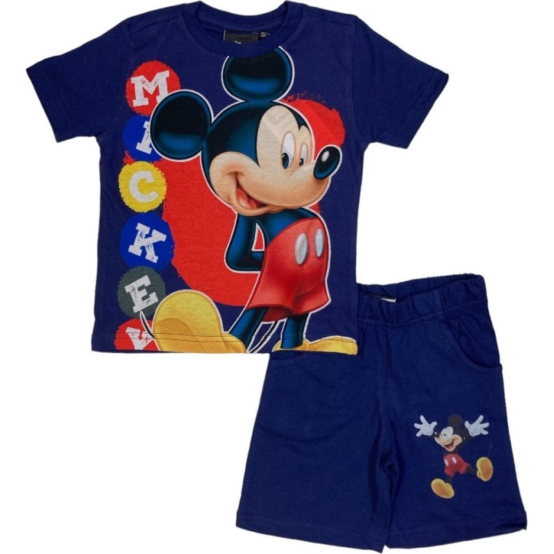 Set T-Shirt + Shorts Mickey Mouse Disney, New discount.com, Nouveau...