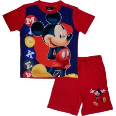Set T-Shirt + Shorts Mickey Mouse Disney, New discount.com, Nouveau...