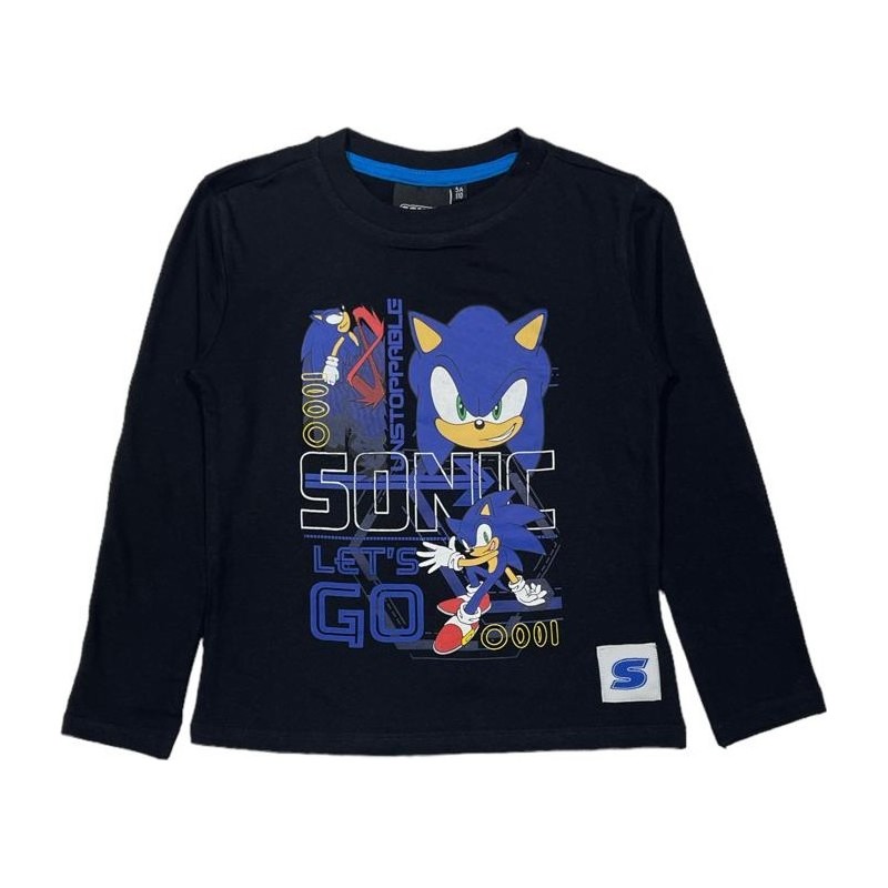 T-shirt a maniche lunghe Sonic - New discount.com