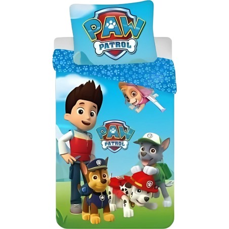 Parure de Lit Pat Patrouille - Paw Patrol - New discount.com