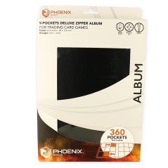 Album 9 pochettes - Zip Album Deluxe Black, New discount.com, Nouve...