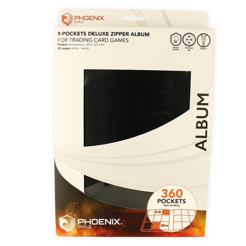 Album 9 pochettes - Zip Album Deluxe Black, New discount.com, Nouve...