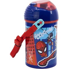 Spider-Man Automatikflasche Marvel 450 ML, SYSTEM Anti-Tropf-System...