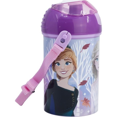 Gourde automatique Frozen Disney - 450 ML - Système anti-goutte