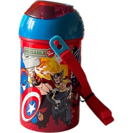 Avengers Marvel pop up botella