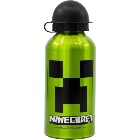 Botella de aluminio Minecraft 400 ML -New discount.com