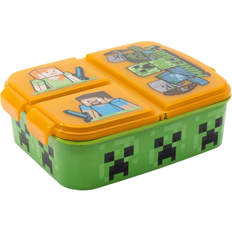 Caja de almuerzo Minecraft Pvc -New discount.com