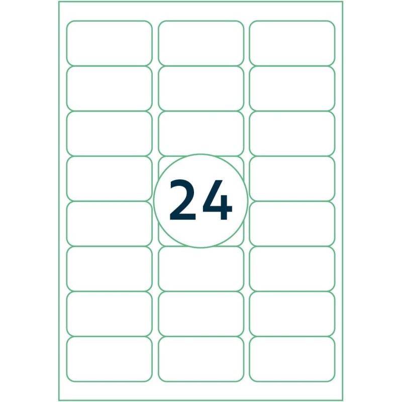 Packung mit 10 A4-Karten mit 12 Etiketten - New discount.com Packung mit 10 A4-Karten mit 12 Etiketten - New discount.com