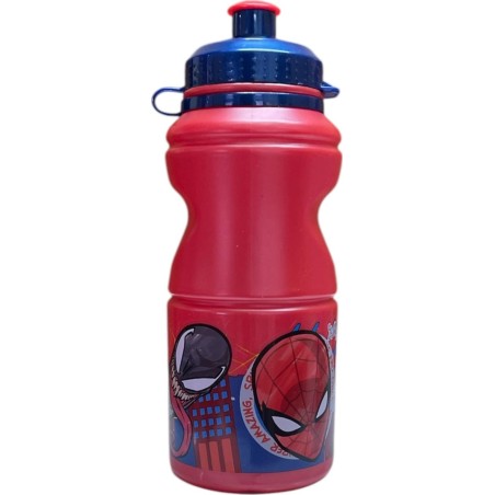 Botella deportiva de fácil sujeción 380 ml Spiderman Marvel -New di...