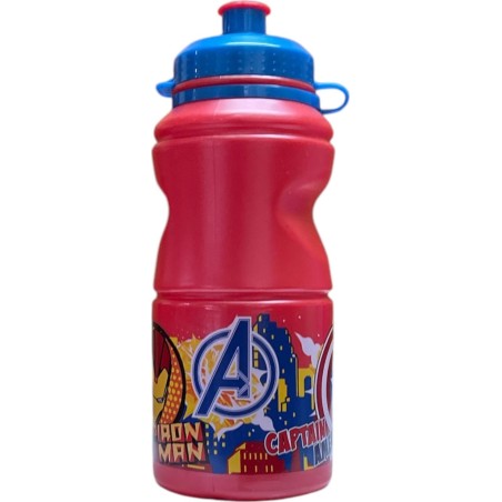 Botella deportiva de fácil sujeción 380 ml Avengers Marvel -New dis...