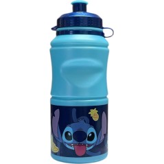 Botella deportiva de fácil sujeción 380 ml Stitch Disney -New disco...
