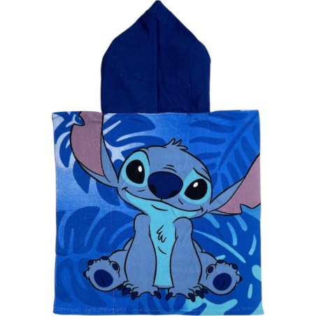 Felpa con cappuccio Stitch Disney Swim Poncho