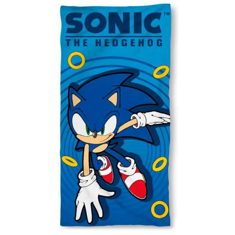 Asciugamano da spiaggia o telo da bagno Sonic - New discount.com