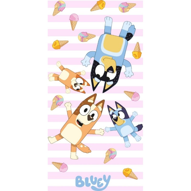 Drap de bain Bluey - New discount.com